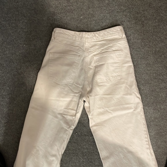 zara high waisted straight leg jeans - Picture 4 of 4